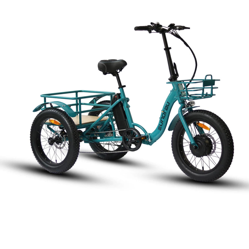 Electric Bike Eunorau Trike Blue Right Front