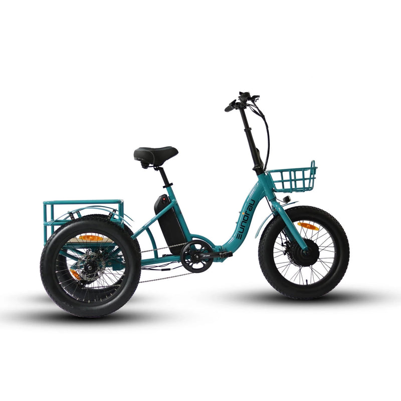 Electric Bike Eunorau Trike Blue Right