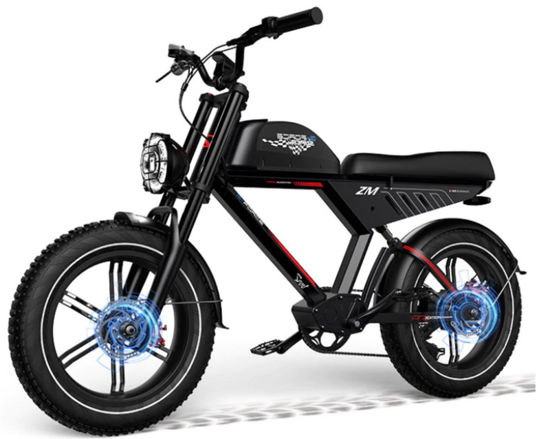 Electric Bike G-Force ZM Brakes