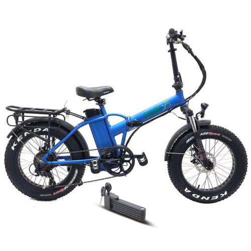 Electric Bike Greenbike GB1 Fat Tire Blue Main