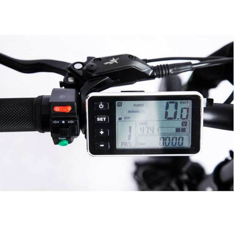 Electric Bike Green Bike GB 500 Lowstep Speedometer