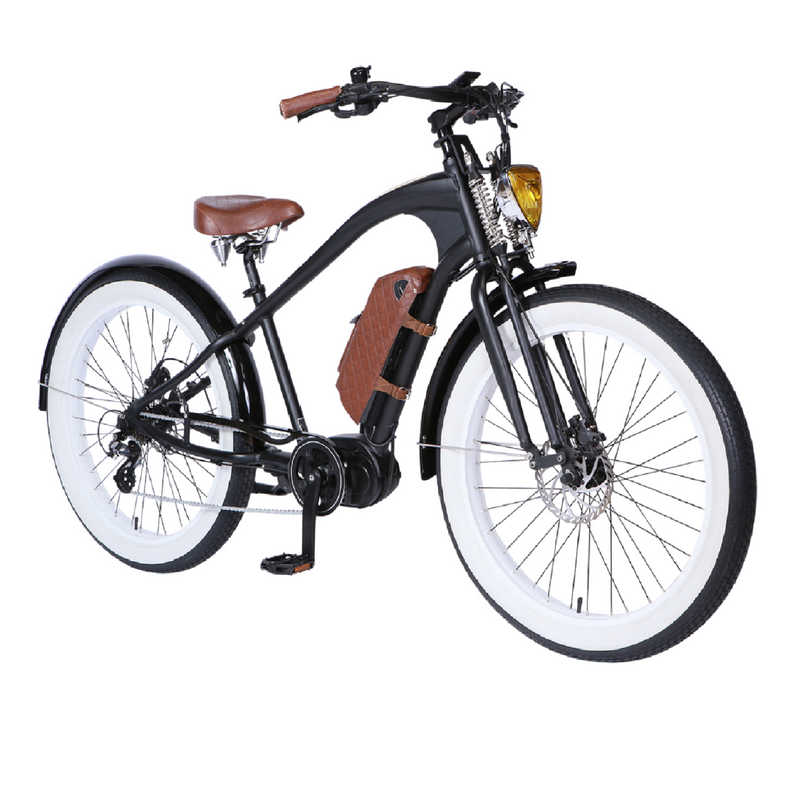 Electric Bike Michael Blast Vacay Mid Hi Black Frame Front