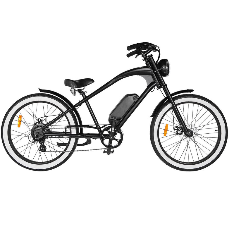 Electric Bike Michael Blast Vacay Hi Black Frame Black Rims