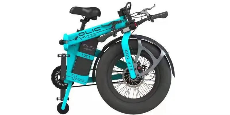 Electric Bike Olic Elf Blue Folded