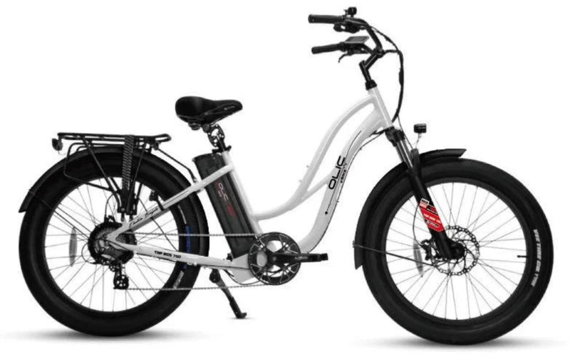 Electric Bike Olic Top BCS 750 White Right