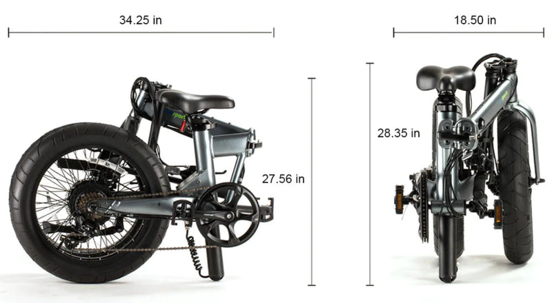 Electric Bike Qualisports Beluga Folded