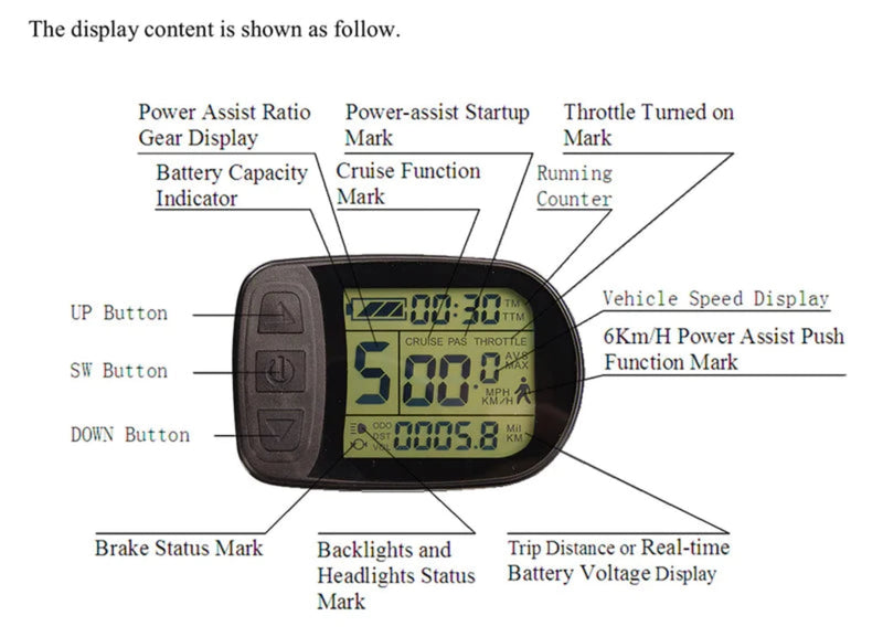 Electric Bike Qualisports Dolphin LCD