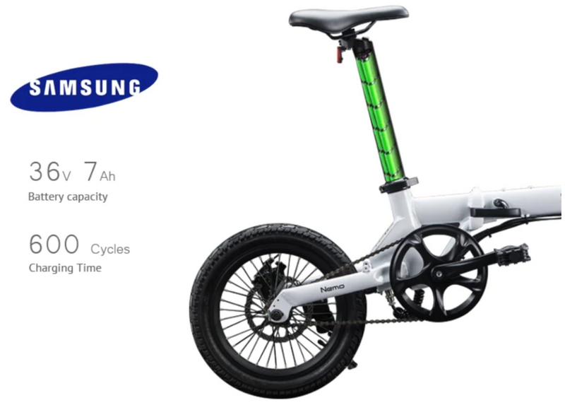 Electric Bike Qualisports Nemo Battery