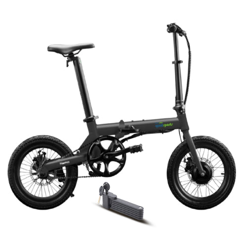 Electric Bike Qualisports Nemo Black Main