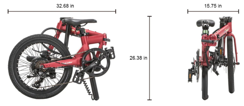 Electric Bike Qualisports Volador Folded