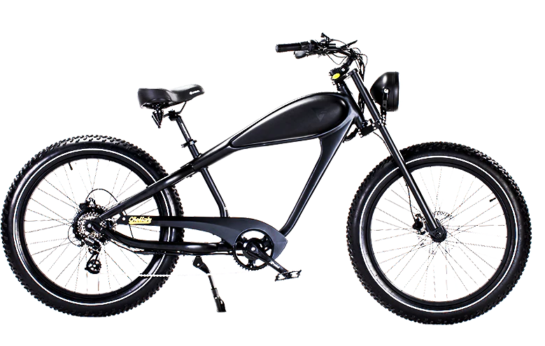 Electric Bike Revi Cheetah Plus Black Side