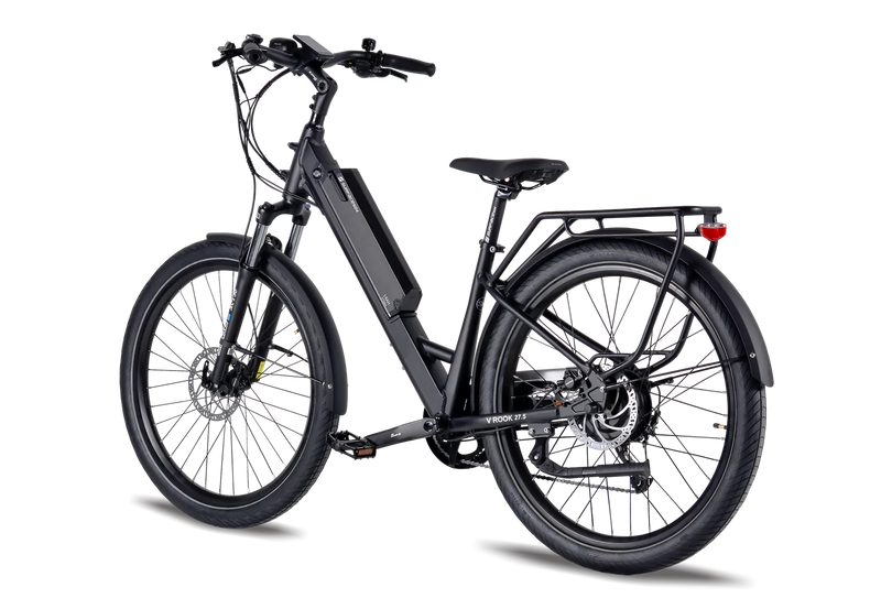 Electric Bike Surface 604 V-Rook Black Left Rear