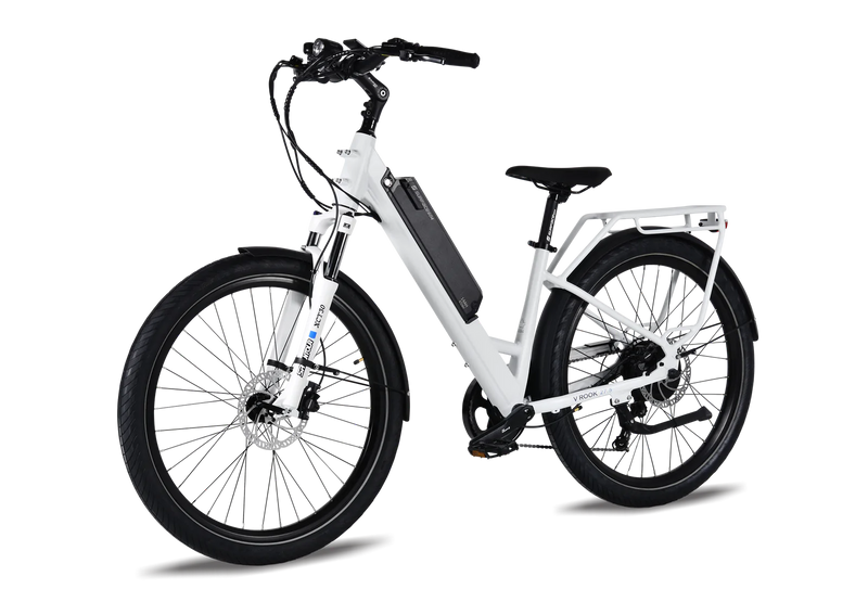 Electric Bike Surface 604 V-Rook White Left Front