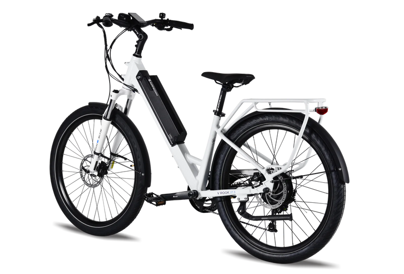 Electric Bike Surface 604 V-Rook White Left Rear