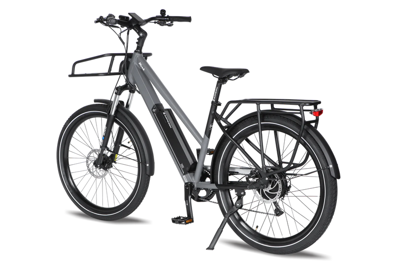 Electric Bike Surface 604 Werk Grey Left Rear