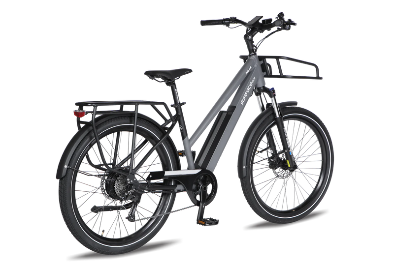 Electric Bike Surface 604 Werk Grey Right Rear