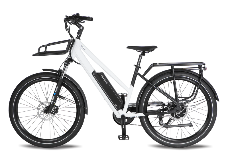 Electric Bike Surface 604 Werk White Left