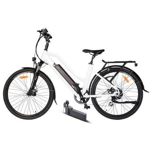 Electric Bike T4B 350 Hiko Pulse Low Step White Main