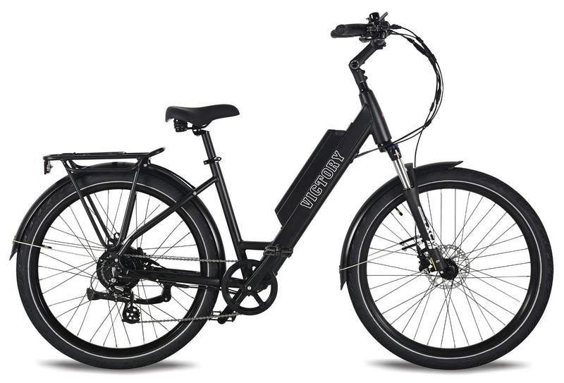 Electric Bike T4B Victory Black Side