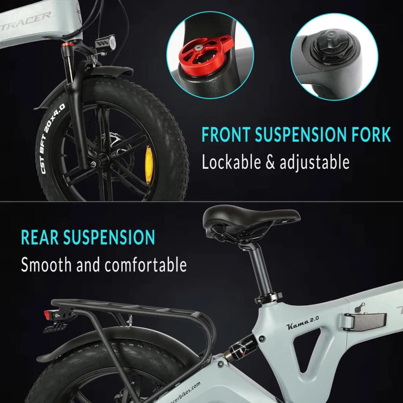 Electric Bike Tracer Kama 2.0 Fork