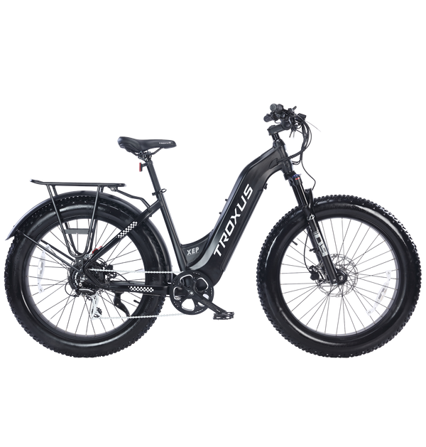 Electric Bike Troxus Explorer Step Thru Black Right