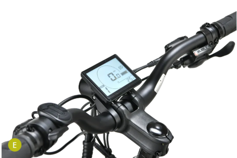 Electric Bike Troxus Explorer Step Thru Handlebar