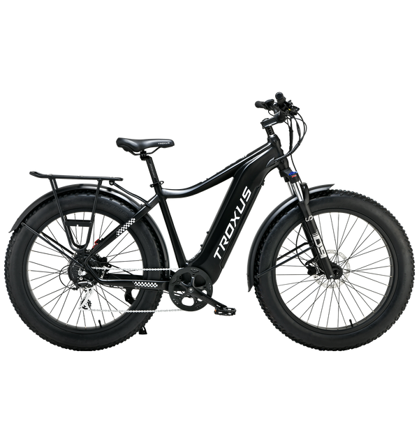 Electric Bike Troxus Explorer Step Over Black Right