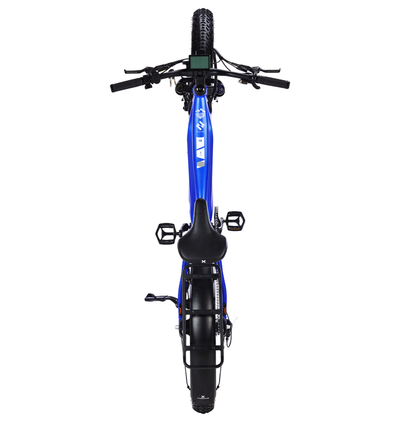 Electric Bike Troxus Explorer Step Over Blue Top