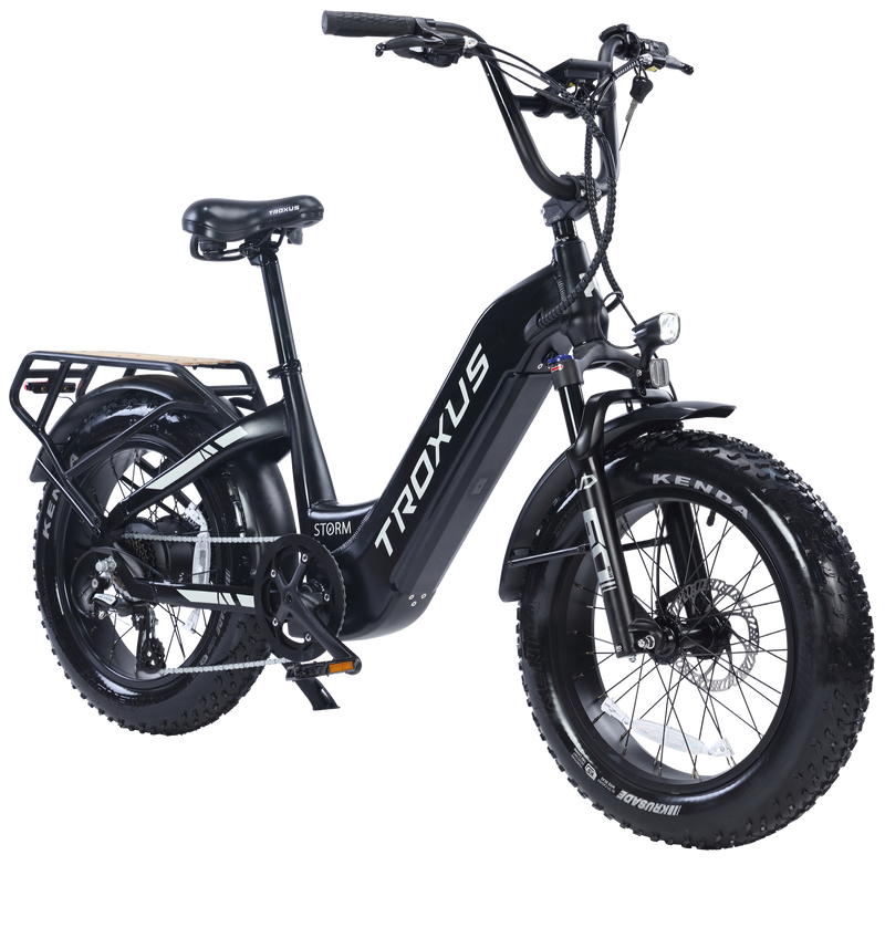 Electric Bike Troxus Lynx Black Right Front