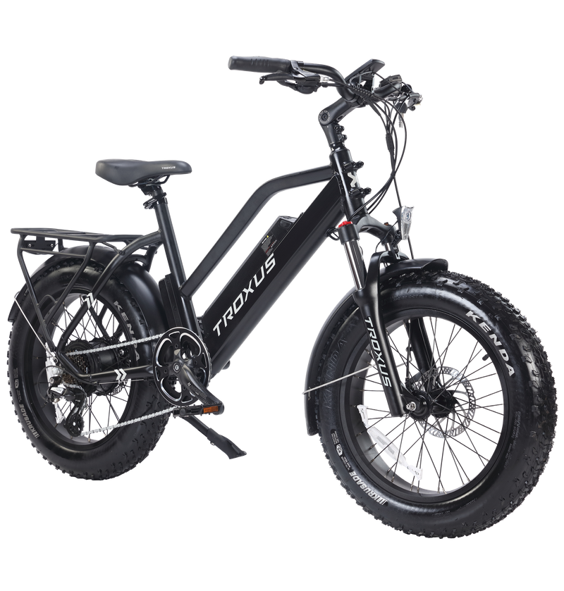 Electric Bike Troxus Vulcanus Black Right Front