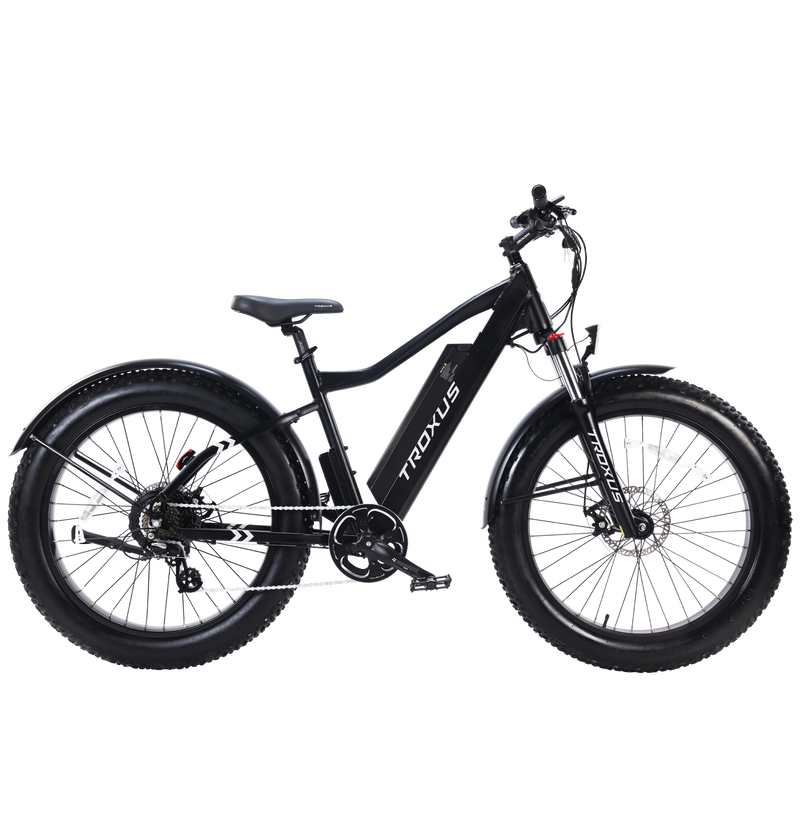 Electric Bike Troxus Vulcanus Black Right