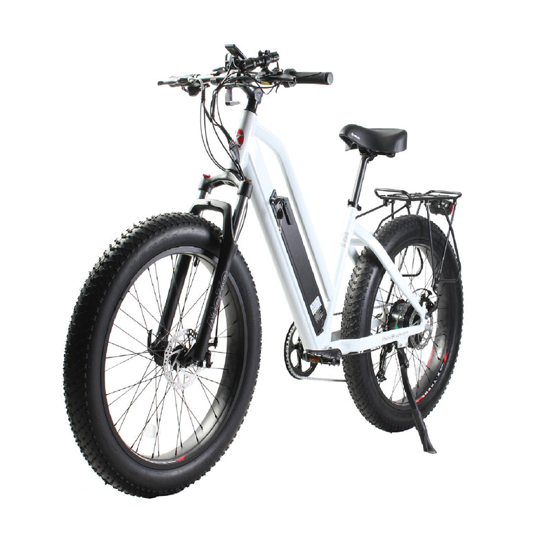 Electric Bike X-Treme Boulderado White Left Front