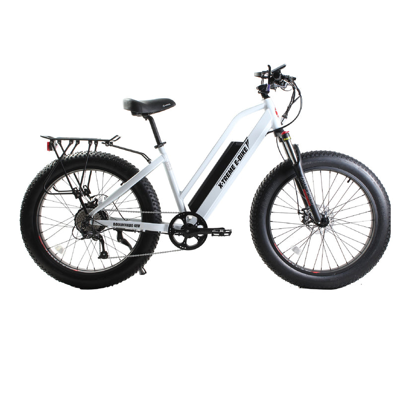 Electric Bike X-Treme Boulderado White Right