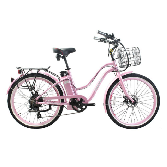 X-Treme 350W 36V Malibu Elite Max Beach Cruiser Electric Bicycle