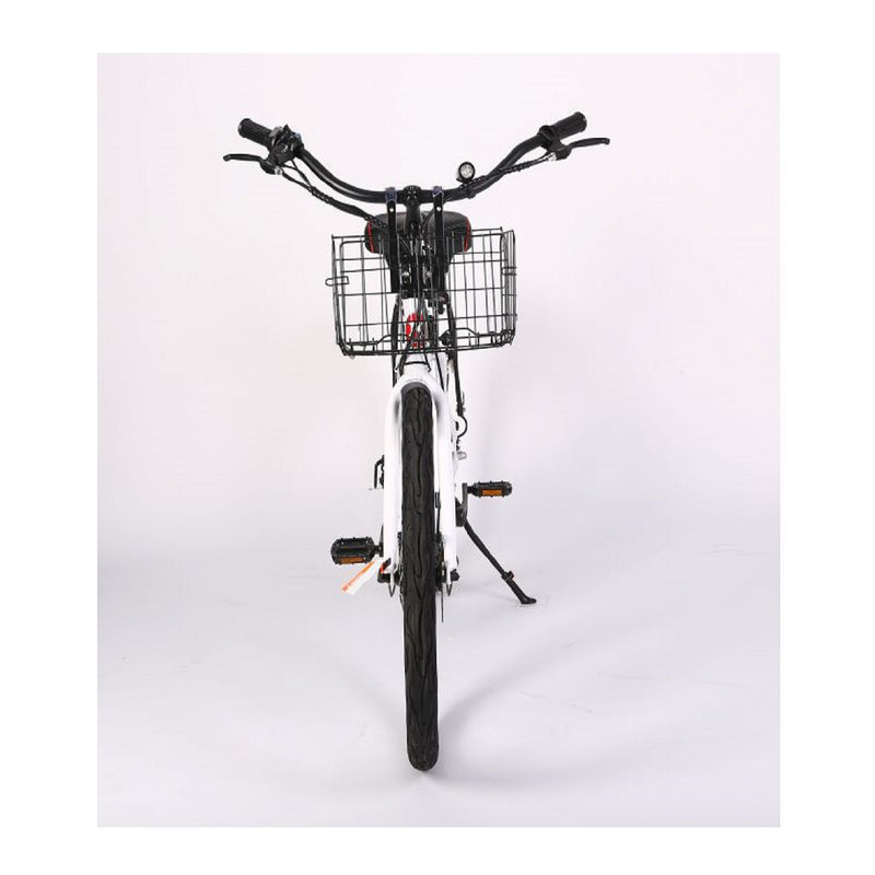 Electric Bike XTeme Newport Elite Metallic White Rear