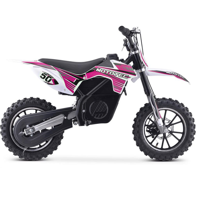 Electric Dirt Mini Bike MotoTec Gazelle Purple Main