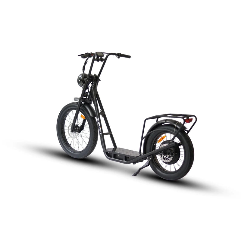 Electric Bike Eunorau Scooter Jumbo Black Left Rear