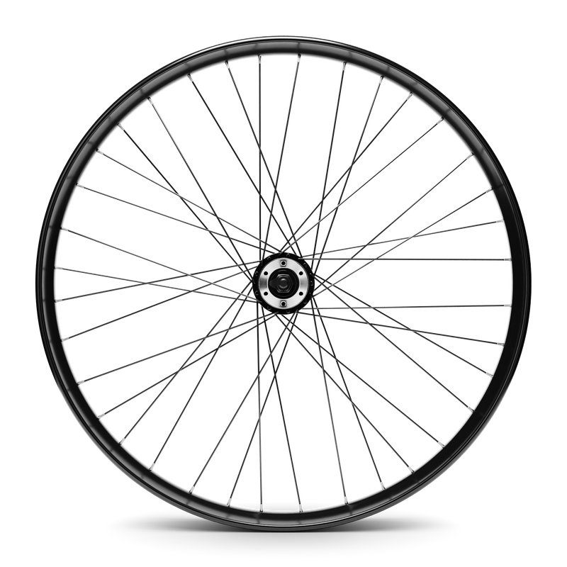 HD Wheels Black Front Disc Brake Ready Side