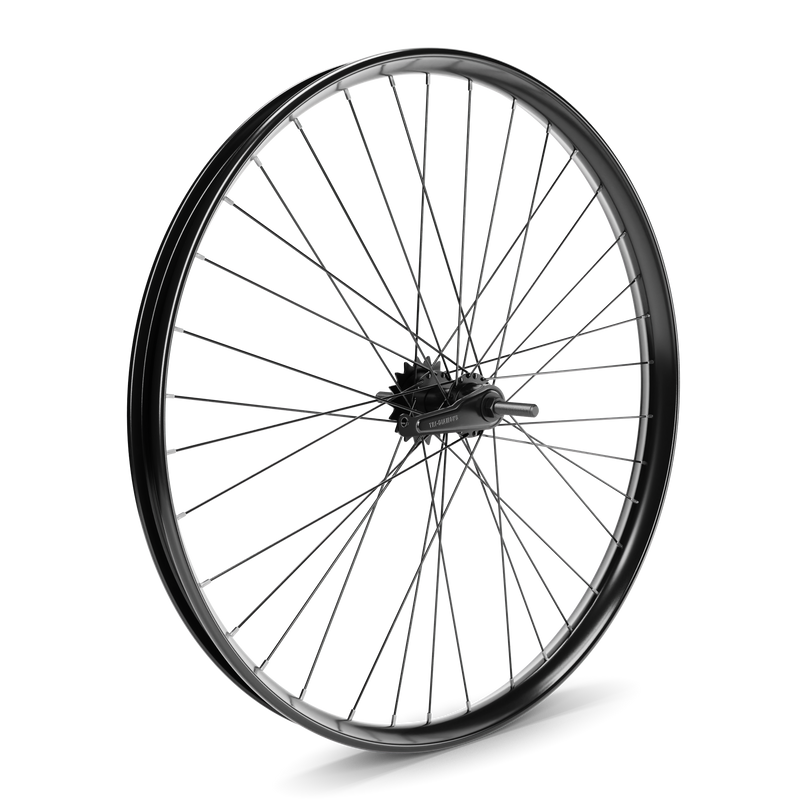 HD Wheels Black Rear Coaster Non-Disc Brake Ready Main