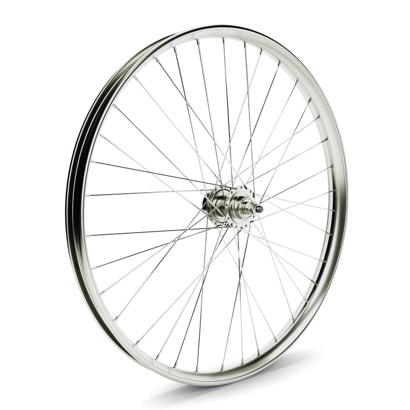 HD Wheels Silver Front Non-Disc Brake Ready Main