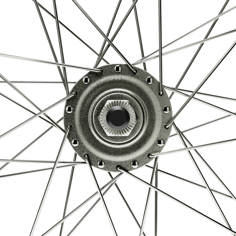 HD Wheels Silver Rear Freewheel Hub