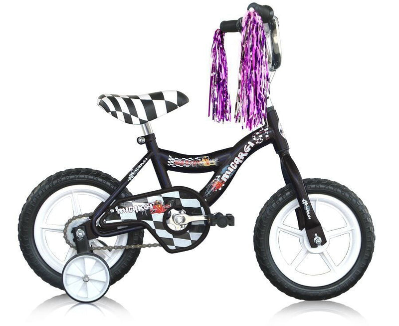 12'' Micargi Boys MBR12Y - black - side of bicycle