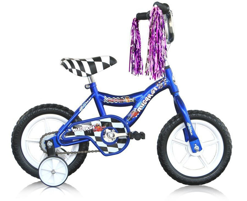 12'' Micargi Boys MBR12Y - blue - side of bicycle