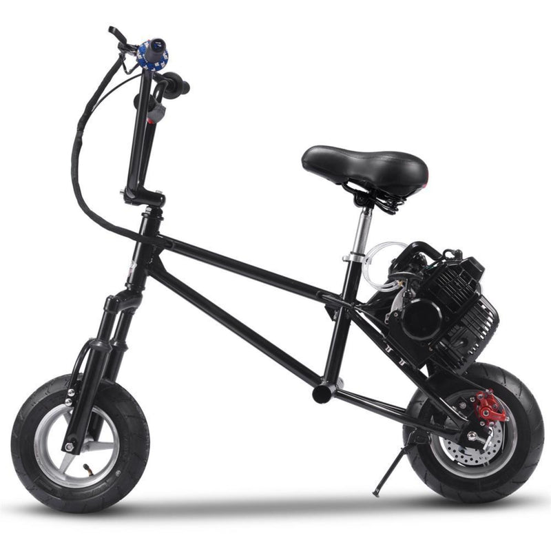 Mini Bike MotoTec V2 Black Left