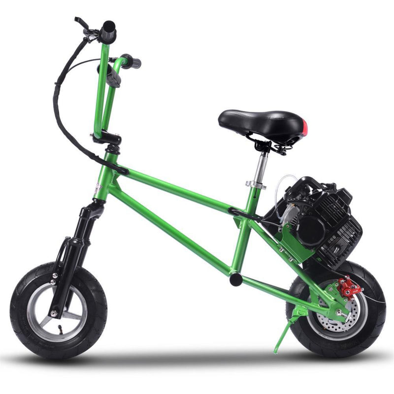 Mini Bike MotoTec V2 Green Left