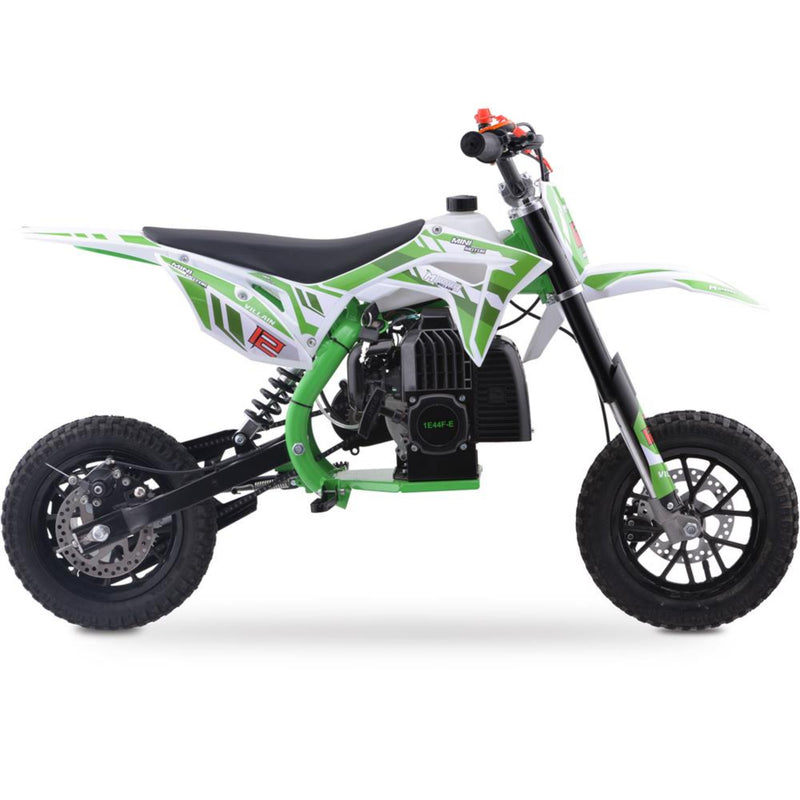 Mini Dirt Bike Gas Mototec Villain Green Main