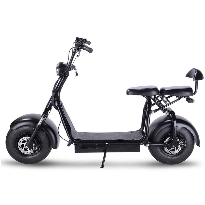 Mini Electric Bike Mototec Knockout 1000W Black Left