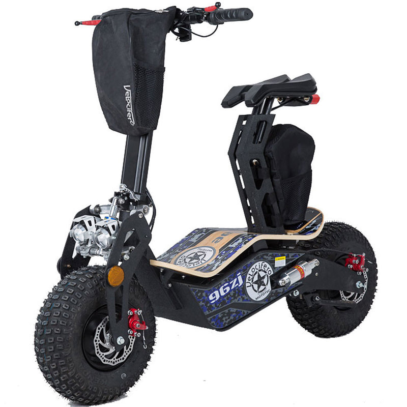 Mini Electric Bike Mototec Mad 1600W Blue Left