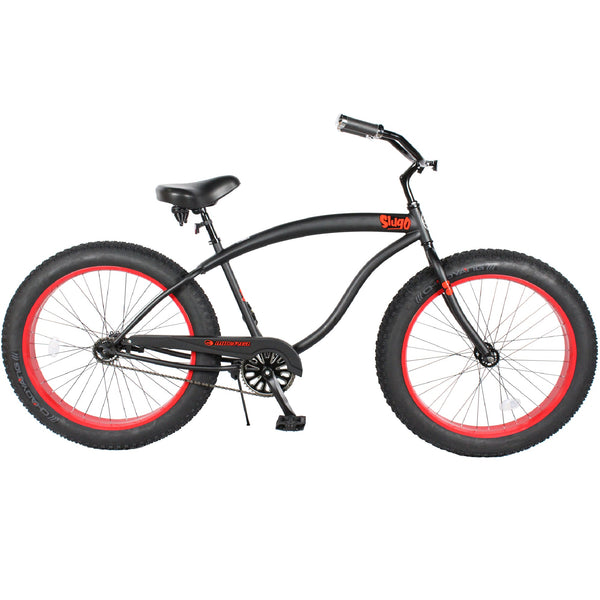 Bicycle Beach Cruiser Micargi Slugo B Black Red