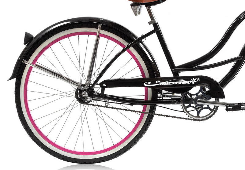 26'' Micargi Womens Tahiti NX3 - black - rear wheel